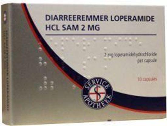 Afbeelding van Service Apotheek loperamide 2mg 10caps