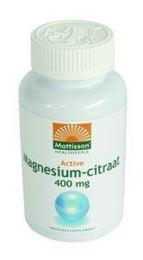 Afbeeldingen van Mattisson Active magnesium citraat 400 mg