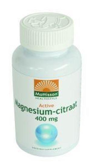 Afbeelding van Mattisson Active magnesium citraat 400 mg