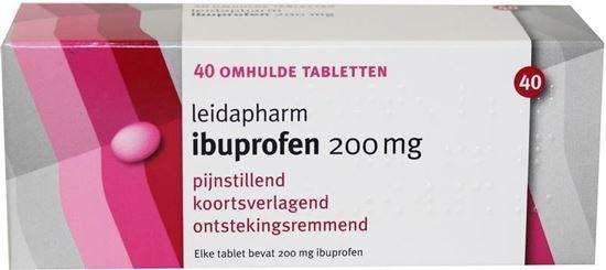 Afbeelding van Leidapharm Ibuprofen 200mg 40tb