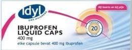 Afbeeldingen van Idyl Ibuprofen 400mg liquid 20caps