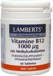 Afbeeldingen van Lamberts Vitamine B12 methylcobalamine 1000 mcg