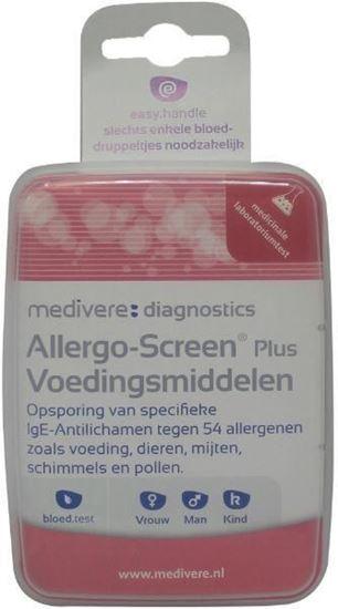 Afbeelding van Medivere Allergo-screen voedingsmiddelen plus