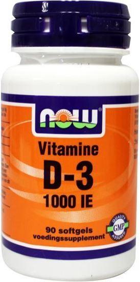 Afbeelding van NOW Vitamine D3 1000IE