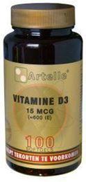 Afbeeldingen van Artelle Vitamine D3 15 mcg