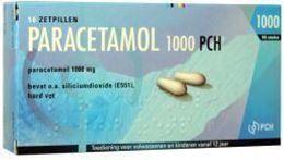 Paracetamol Pch 1000mg zetpil 10st