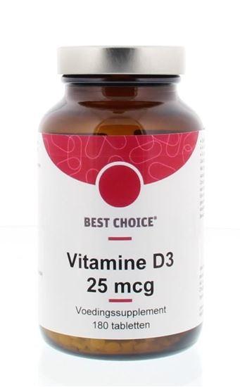 Afbeelding van Best Choice Vitamine D3 25 mcg