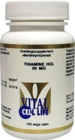 Afbeelding van Vital Cell Life Thiamine HCL 50 mg