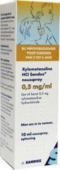 Afbeelding van Sandoz neusspray 0,5mg/ml 10ml