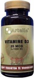 Afbeeldingen van Artelle Vitamine D3 25 mcg