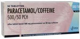 Paracetamol-Coffeine Pch 500/50mg 50tb