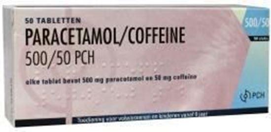 Paracetamol-Coffeine Pch 500/50mg 50tb