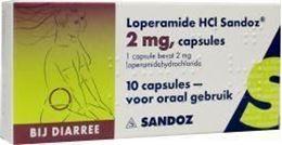 Afbeeldingen van Sandoz loperamide 2mg 10caps