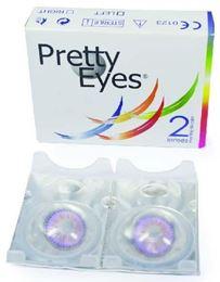 Afbeeldingen van Pretty Eyes 1-Maand kleurlens 2P violet