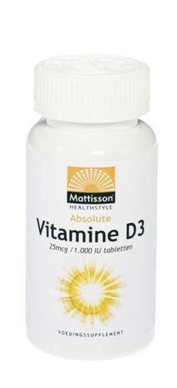 Afbeelding van Mattisson Absolute Vitamine D3 25 mcg / 1.000 IU