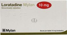 Afbeeldingen van Loratadine Mylan 10mg 30tb