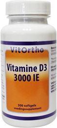 Afbeeldingen van Vitortho Vitamine D3 3000IE