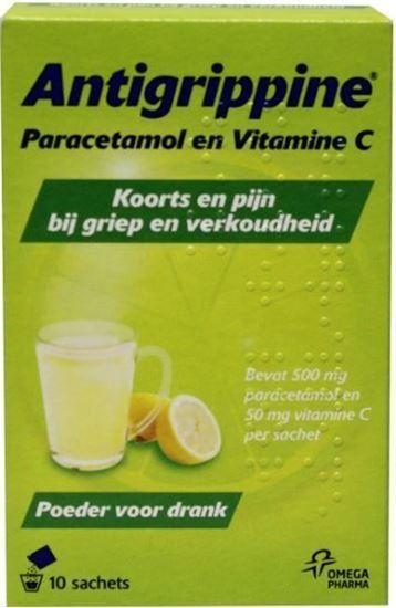 Afbeelding van Antigrippine poeder 10st