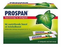 Afbeeldingen van Prospan Hedera Helix hoestsiroop stickpack 5ml 21st