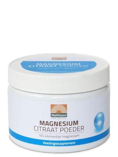 Afbeelding van Mattisson Magnesium citraat poeder 16%