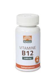 Afbeeldingen van Mattisson Vitamine B12 5000 mcg