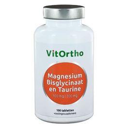 Afbeeldingen van Vitortho Magnesium bisglycinaat 100 mg taurine