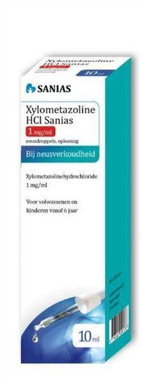 Afbeelding van Sanias neusdruppels 1mg/ml 10ml