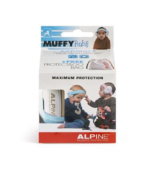 Afbeelding van Alpine Muffy baby blue oorkappen