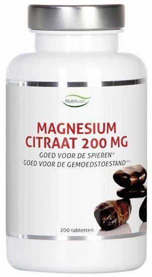 Afbeelding van Nutrivian Magnesium citraat 200 mg