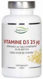 Afbeeldingen van Nutrivian Vitamine D3 25 mcg