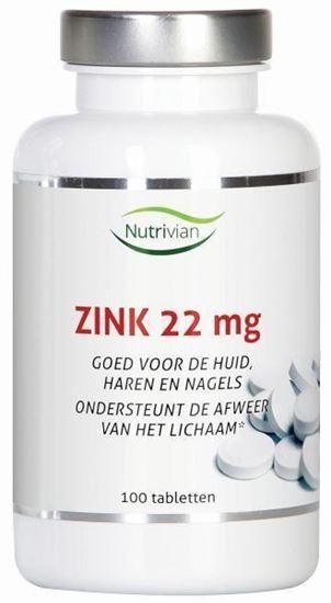 Afbeelding van Nutrivian Zink methionine 22 mg