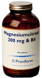 Afbeeldingen van Proviform Magnesium citraat 200 mg & B6