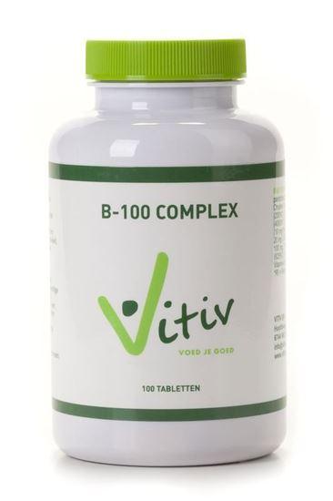 Afbeelding van Vitiv Vitamine B-100 complex