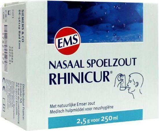 Afbeelding van Rhinicur EMS nasaal spoelzout 2,5g 20st