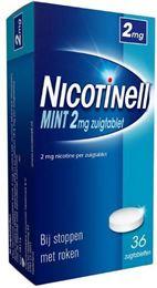 Afbeeldingen van Nicotinell Mint 2mg zuigtablet 36tb