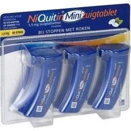 Afbeeldingen van NiQuitin Mini 1,5mg zuigtablet 60st