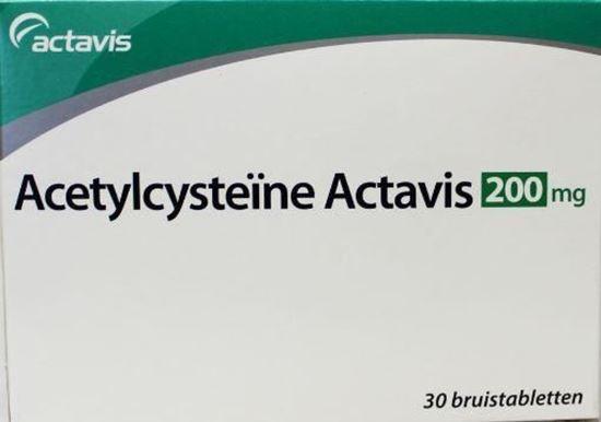 Actavis Acetylcysteine 200mg bruistablet 30tb