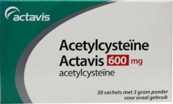 Afbeelding van Sanias Acetylcysteine 600mg 30st