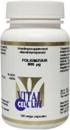 Afbeeldingen van Vital Cell Life Foliumzuur 800 mcg B9