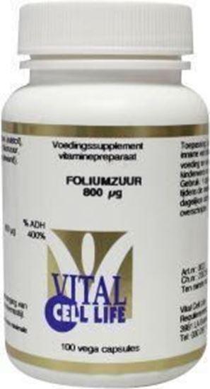 Afbeelding van Vital Cell Life Foliumzuur 800 mcg B9