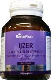 Afbeeldingen van Sanopharm IJzer 10 mg & moly 20 mcg & C 30 mg