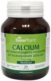 Afbeeldingen van Sanopharm Calcium 200 mg wholefood