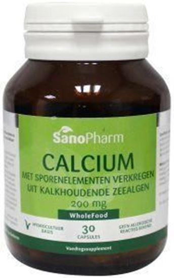 Afbeelding van Sanopharm Calcium 200 mg wholefood