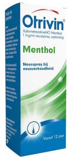 Afbeelding van Otrivin neusspray menthol 10ml