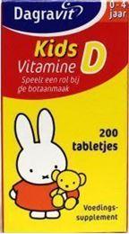 Afbeeldingen van Dagravit Vitamine D tablet kids