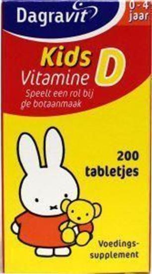 Afbeelding van Dagravit Vitamine D tablet kids