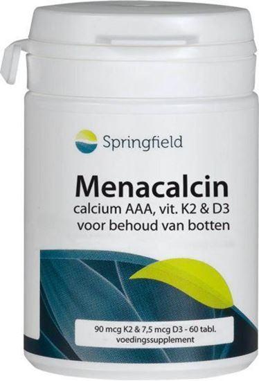 Afbeelding van Springfield Menacalcin vitamine K2