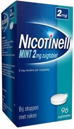 Afbeeldingen van Nicotinell Mint 2mg zuigtablet 96tb