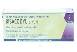 Bisacodyl Pch 5mg 20tb