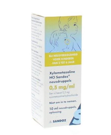 Afbeelding van Sandoz neusdruppels 0,5mg/ml 10ml